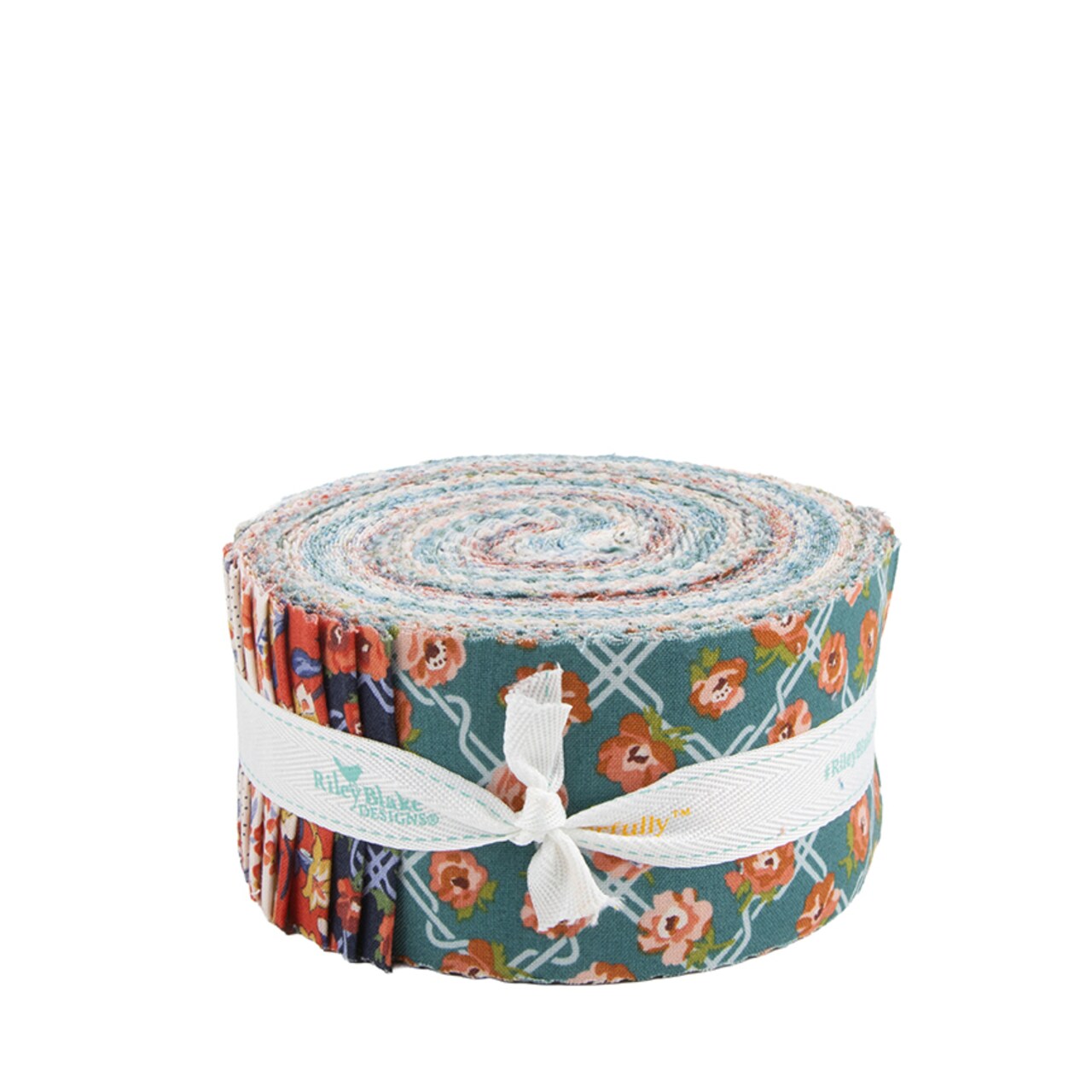 Floral Nostalgia 2.5" Strip Roll (Jelly Roll / Rolie Polie) by Riley Blake (RP-LFLONOS-40)